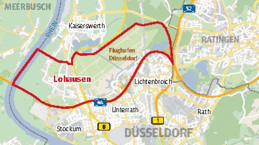 Düsseldorf Stadtteile